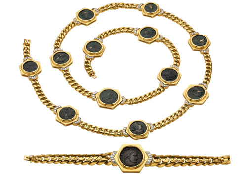 bulgari宝格丽MONETE珠宝 回望4000年前古罗马时尚