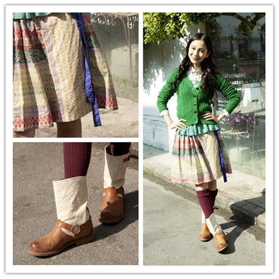 ����+�޲�ȹ Angelababy���ı�ɭŮ