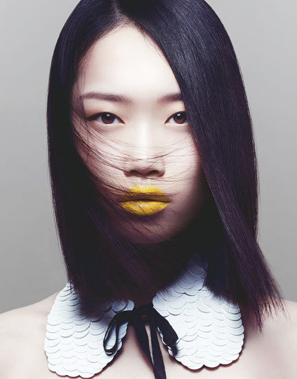 西方摄影师眼中最东方的唇:多彩不拘一格