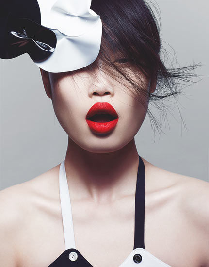 西方摄影师眼中最东方的唇:多彩不拘一格