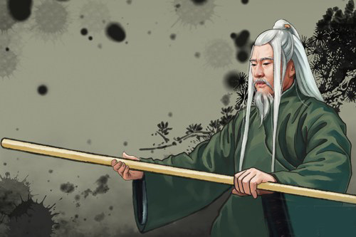 《精忠岳飞》曝水墨插画 刘诗诗林心如等入画