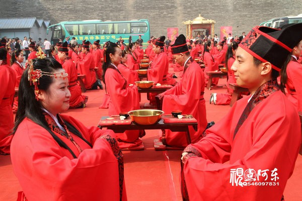 图解汉式婚典之正婚礼流程