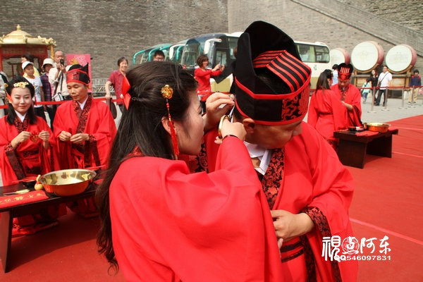 图解汉式婚典之正婚礼流程