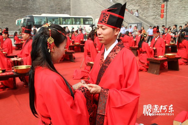 图解汉式婚典之正婚礼流程
