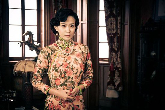 《英雄吉鸿昌》杀青 司珂华旗袍造型亮相