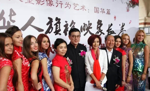 旧金山旗袍文化月 “旗袍先生”刘冰牵手“古典美”旗袍皇后籽苏