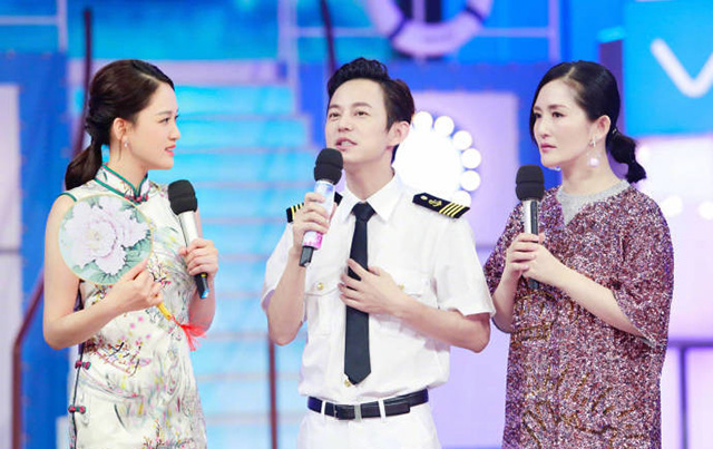 陈乔恩《快乐大本营》造型剧透美就一个字!