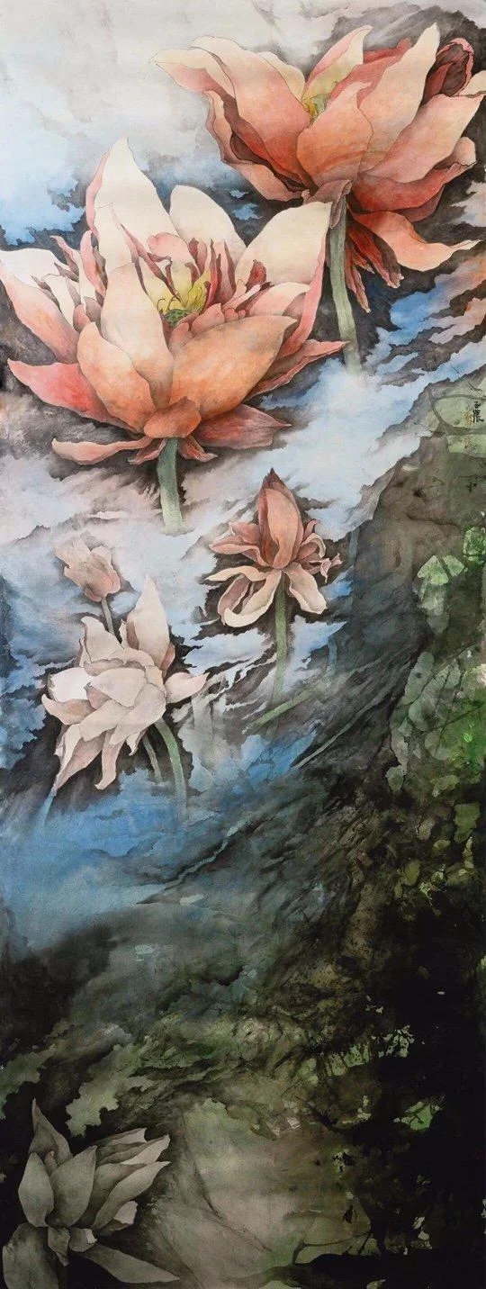 荷风霓裳—唐子农作品展暨荷花旗袍秀场