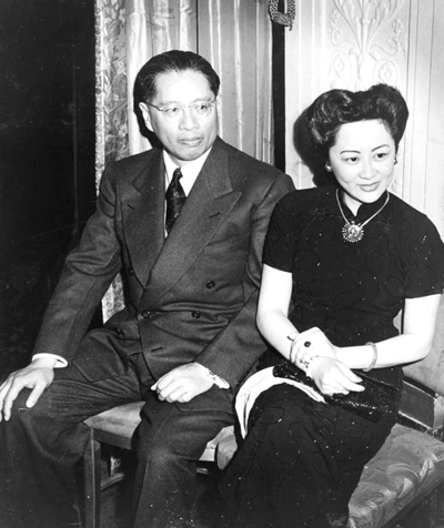 宋子文与张乐怡爱火重燃良缘缔结