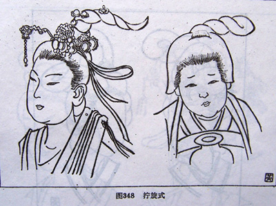 多姿多彩古代女子精美发型