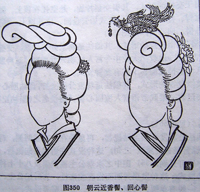 多姿多彩古代女子精美发型