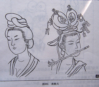 多姿多彩古代女子精美发型