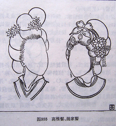 多姿多彩古代女子精美发型