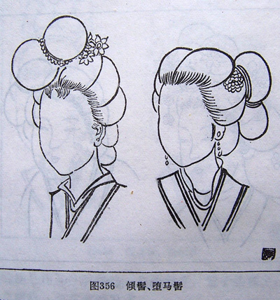 多姿多彩古代女子精美发型