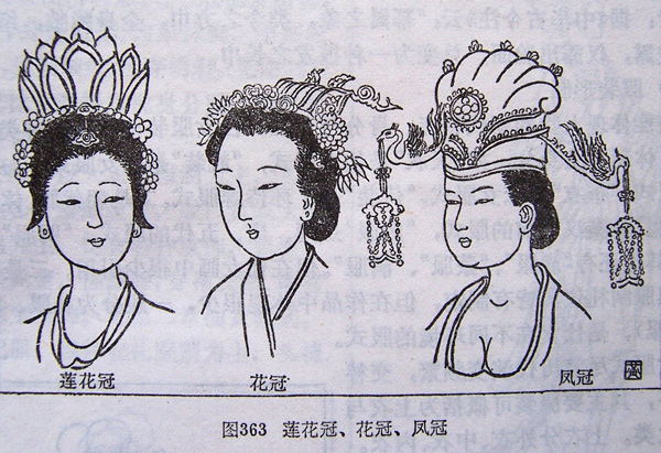多姿多彩古代女子精美发型