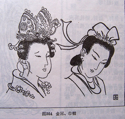 多姿多彩古代女子精美发型