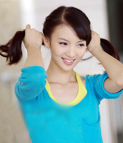 亚洲7大清纯90后女星甜美发型