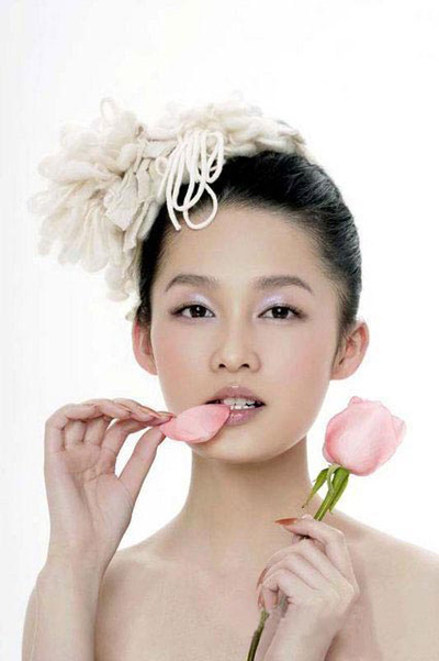 亚洲7大清纯90后女星甜美发型