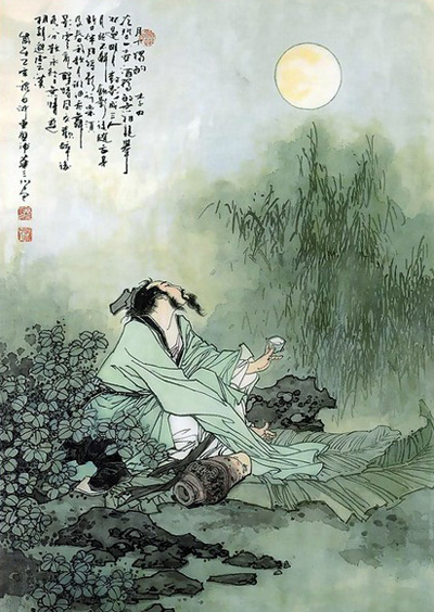 诗酒一家,共同构筑出古典诗词文化
