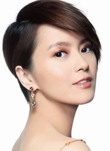 嬉皮发型 短发灵感古典美