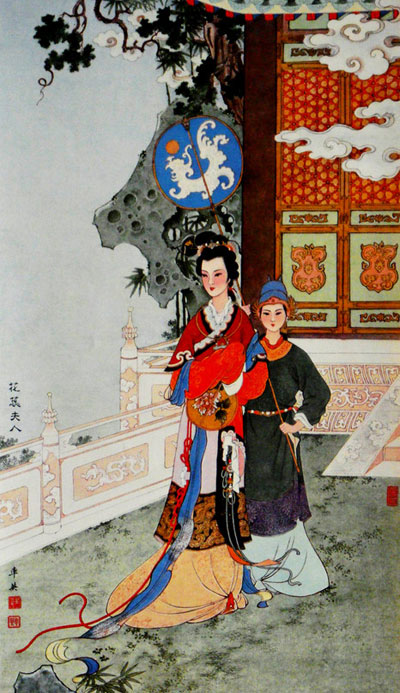 历史上马馥雅的原型花蕊夫人