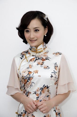 陈德容电视剧《断剑》旗袍演绎巾帼红颜