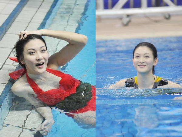 跳水节目二次爆红的10大性感女神