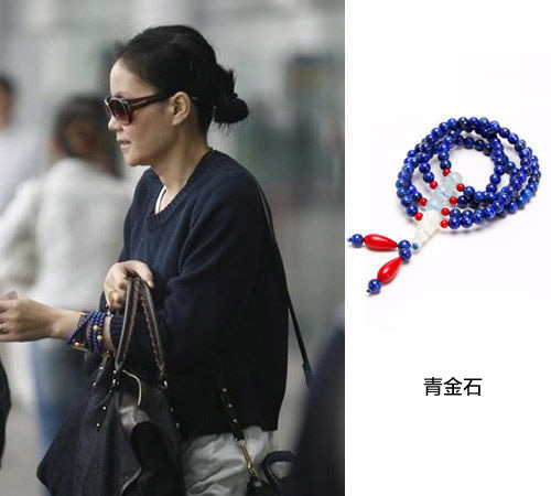 王菲章子怡领衔手钏风潮 土豪金OUT佛珠走红